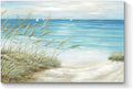 cozy country Coastal Wall Art 45"x30" - Beach Pictures Ocean Canvas Decor - Nautical Artwork Seascape Hand Painting for Living Room, Sea House-Ruum Studio Home