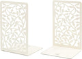 CNK Infinite Leaves Bookends - Metal Set of 2 for Heavy Books, Home Office & Decorative Book Stoppers-Ruum Studio Home
