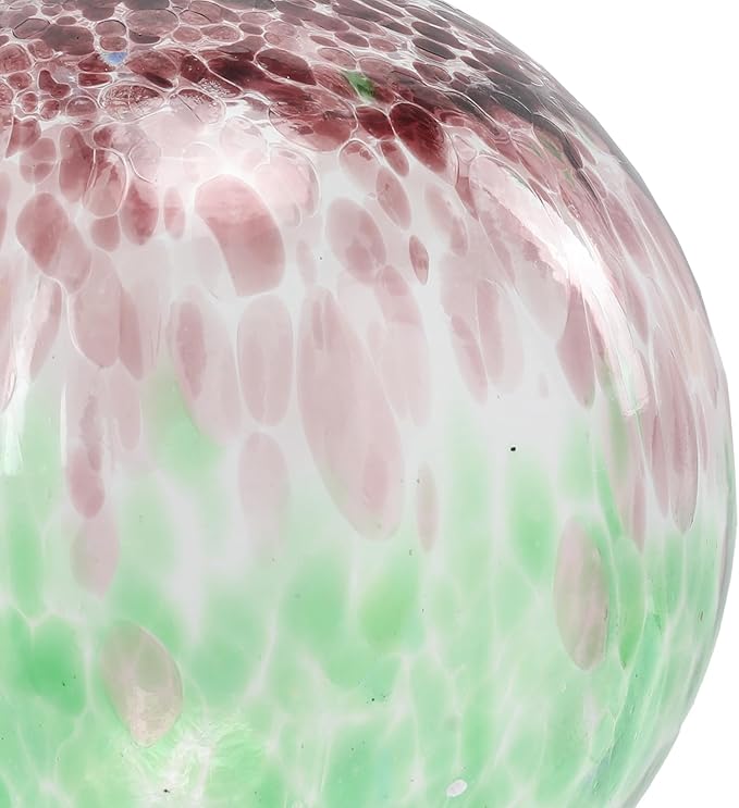 Gazing Ball 10 Inch Glass Reflective Garden Globe Outdoor Gazing Globe Sphere Yard Ornament for Garden Yard Home Outdoor Decoration Gift for Women (Green)-Ruum Studio Home