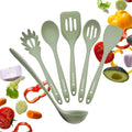 Starpack 'Like a Boss' XL Premium Silicone Cooking Utensils Set (6 Pcs) - Heat Resistant Kitchen Utensils 600°F - Non-Stick Silicone Utensil Set - Large Kitchen Utensils Set for Cooking & Serving-Ruum Studio Home