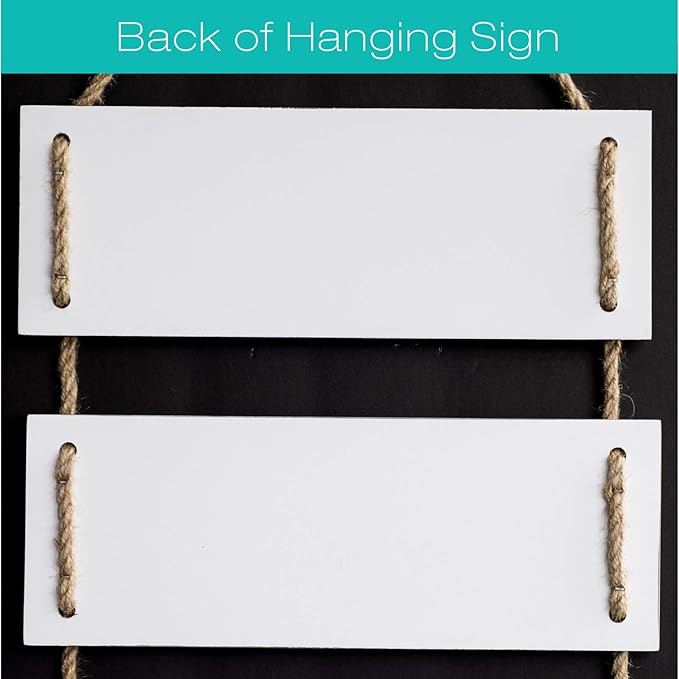 EXCELLO GLOBAL PRODUCTS Large Hanging Wall Sign: Rustic Wooden Decor (Family, Home, Love, Laugh, Live, Dream) Hanging Wood Wall Decoration (11.75" x 32")-Ruum Studio Home