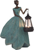 Guichifun Fairy Statues Solar Outdoor Lights - Resin Garden Figurines Decorations for Patio Yard Lawn Decor Housewarming Gardening Gifts for Women Mom 7.4 x 5.3 x 12 Inch-Ruum Studio Home