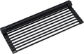 Kraus 20.5 in. Over Sink Roll Up Dish Drying Rack in Jet Black-Ruum Studio Home