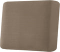H.VERSAILTEX Super Stretch Individual Seat Cushion Covers Sofa Covers Couch Cushion Covers Slipcover Sets Thick Jacquard Textured Twill Fabric (1 Piece Chair Cushion Cover, Macchiato)-Ruum Studio Home