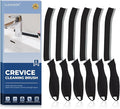 Crevice Cleaning Brushes, Cleaner Scrub Brush Tool for Hard to Reach Tight Space, Home Essentials, Cleaning Supplies for Shower, Bathroom, Kitchen, Toilet, Window-Ruum Studio Home
