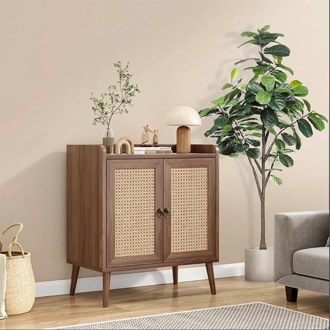 Faux Fiddle Leaf Fig Tree 7ft - Artificial Ficus Lyrata Plant in Pot - Fake Fig Tree for Indoor Modern Home House Office-Ruum Studio Home