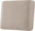 H.VERSAILTEX Super Stretch Individual Seat Cushion Covers Sofa Covers Couch Cushion Covers Slipcover Sets Thick Jacquard Textured Twill Fabric (1 Piece Chair Cushion Cover, Sand)-Ruum Studio Home