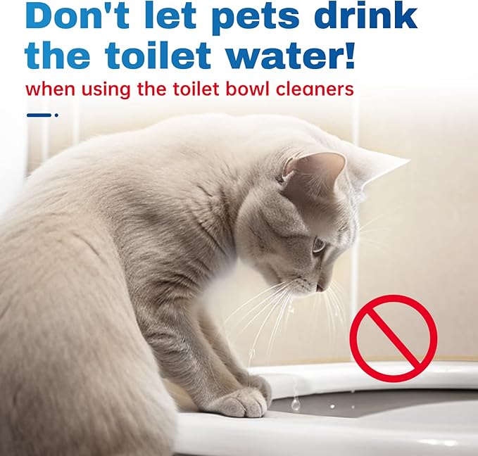 Vacplus Toilet Bowl Cleaner Tablets 80 PACK, Automatic Cleaners with Bleach, Slow-Releasing Toilet Tank Cleaners for Deodorizing & Descaling, Household Toilet Cleaners against Tough Stains-Ruum Studio Home