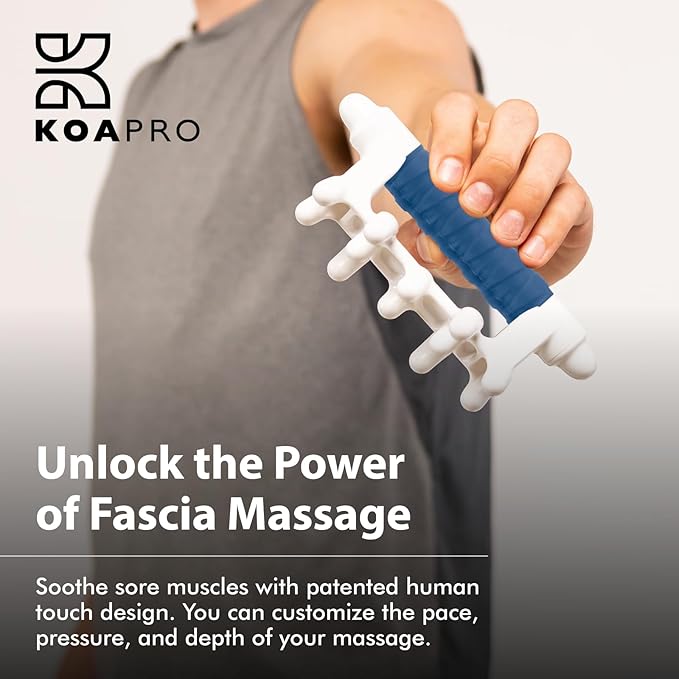 KOAPRO Fascia Massage Tool Blaster for Cellulite, Muscle Knots, Trigger Points - All-in-One Full Body Myofascial Release Tool, Facia Blaster, Targeted Tension Relief, Effective Back and Neck Massager-Ruum Studio Home