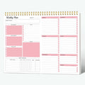 Weekly Planner Notepad Undated Weekly Goals Schedule Planner To Do List Notebook Planning Pad Calendars Organizers Habit Tracker Journal for Man & Women,52 Weeks (8.5x12")-Ruum Studio Home