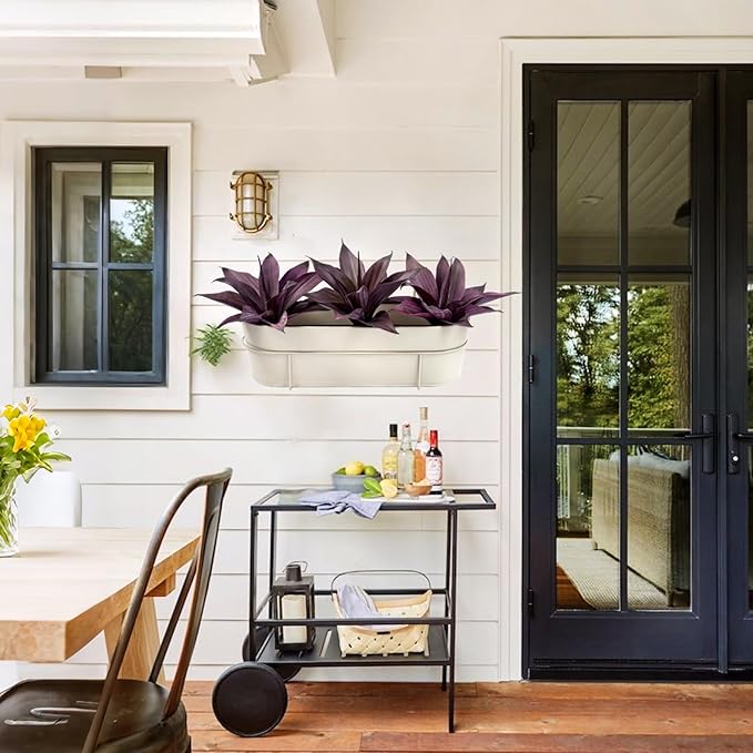 Fake Plants Artificial Agave Plants Indoor，UV Resistant Fake Agave Planters Outdoor Decorating Artificial Plants for Outdoors Decor Agave (2Pack,12.6'Purple) Spring Decorations for Home-Ruum Studio Home