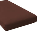 H.VERSAILTEX Super Stretch Individual Chaise Cover Sectional Couch Covers for L Shaped Sofa Both Left/Right Featuring Thick Jacquard Textured Twill Fabric (1 Piece Chaise Cover Large, Burnt Brick)-Ruum Studio Home