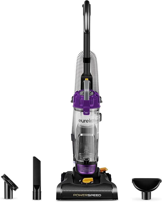 Eureka NEU182B PowerSpeed Bagless Upright Vacuum Cleaner, Purple-Ruum Studio Home