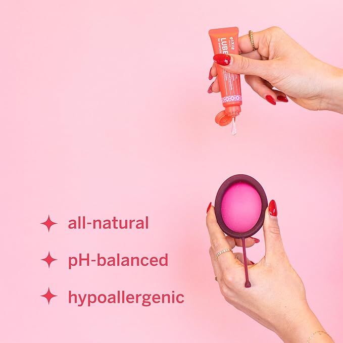 Pixie Menstrual Disc Applicator, Feminine Wash (2.5oz) & All-Natural Lube (20mL) Bundle - Inserts Like A Tampon - Every Woman Can Now Use Period Discs - Perfect For Long Nails - NOT For Menstrual Cups-Ruum Studio Home