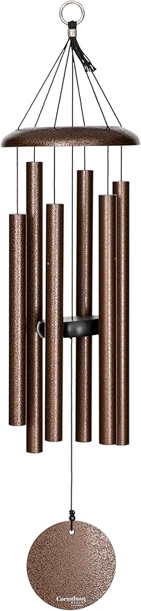 Corinthian Bells by Wind River - 30 inch Copper Vein Wind Chime for Patio, Backyard, Garden, and Outdoor Decor (Aluminum Chime) Made in The USA-Ruum Studio Home