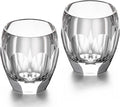 KAMMAK Crystal Whiskey Glasses Set of 2, Luxury 7.44oz Old Fashioned Glasses Stemless, Handcrafted Cocktail Glasses, Hand Blown Scotch Cup for Women, Men Gift for Bourbon Barware, Home Bar-Ruum Studio Home