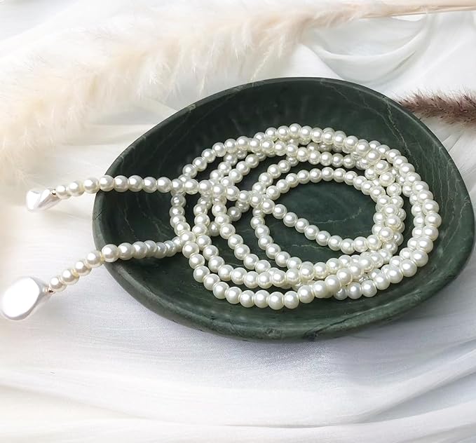 Handmade Decorative Bowl - Natural River Stone Pebble Artisan Crafted Serving Dish | 4-6 Inch Unique Decorative Tray for Home Centerpiece, Jewelry Holder (green)-Ruum Studio Home