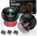 5-in-1 Smart Dynamic Cupping Set, 20 Levels Cupping Kit for Massage Therapy with Red Ligh-t Therapy&Heat Penetrates for Targeted Pain Relief, Knots, Aches, Muscle Soreness - 2Pcs(Black&Black)-Ruum Studio Home