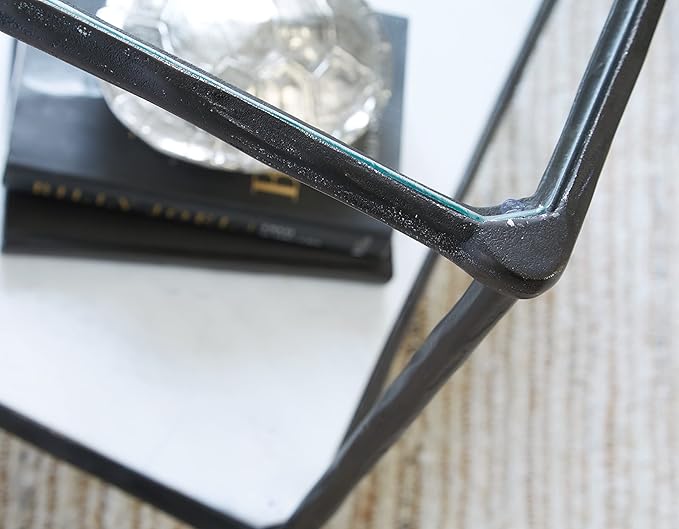 Signature Design by Ashley Ryandale Contemporary Accent Table, Antique Black-Ruum Studio Home