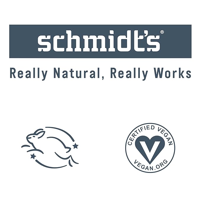 Schmidt's Aluminum-Free Vegan Deodorant Charcoal & Magnesium with 24 Hour Odor Protection, for Women and Men, Natural Ingredients, Cruelty-Free, 2.65 oz-Ruum Studio Home