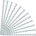 50/100/150 Pack 6" Solid Galvanized Non-Rust Metal Garden Stakes Spiral Landscape Edging Anchors for Paver Edging, Gardening, House Construction, etc (150)-Ruum Studio Home
