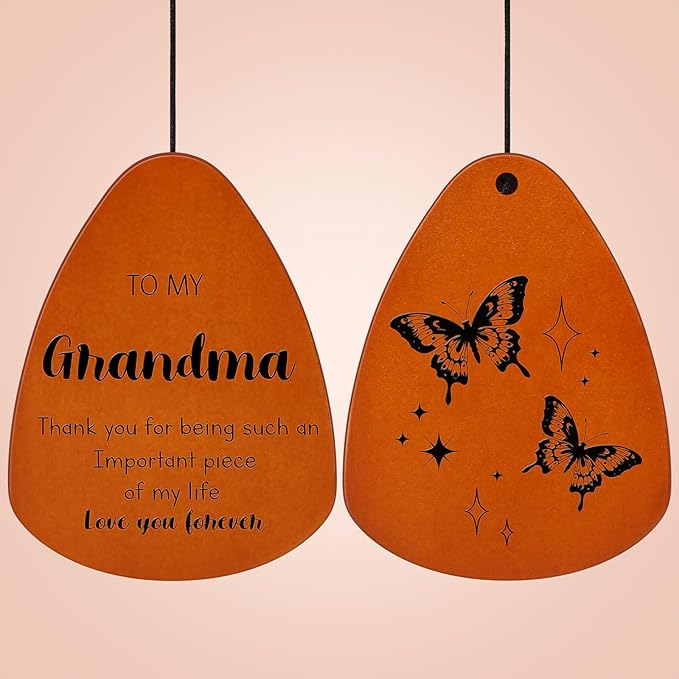 Birthday Gifts for Grandma, Grandmother Gift for Birthday, Mothers Day, Thanksgiving, Christmas, 32 Inch Wind Chimes Gift for Home Decor-Ruum Studio Home