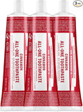 Dr. Bronner’s All-One Toothpaste– Cinnamon, 5 oz, 3-Pack– Fluoride-Free Toothpaste for Adults, SLS-Free, 70% Organic & Natural Ingredients, Vegan, Helps Freshen Breath, Reduce Plaque, Whiten Teeth-Ruum Studio Home