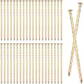 80 PCS 6 Inch Spiral Metal Galvanized Landscape Spikes, Galvanized Non-Rust Metal Garden Stakes, Garden Nails for Artificial Turf, Weed Barrier, Tent, Carpentry and More, by GENHAKON.-Ruum Studio Home