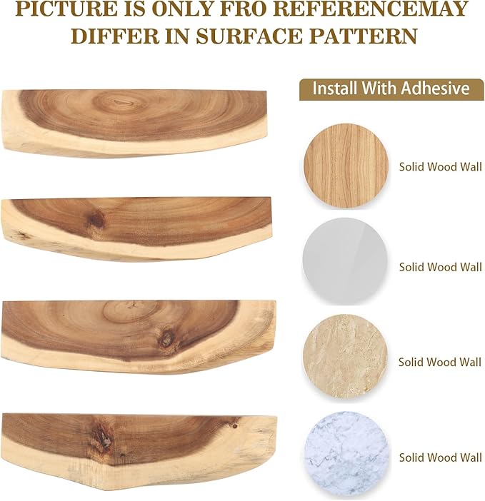 12.5 Inch Magnetic Knife Holder for Wall,Acacia Wood Knife Magnetic Strip,Knife Holder Wood Magnetic,No Drilling Knife Magnetic Strip-Strong Knife Magnet- for Kitchen Knives and Tools-Ruum Studio Home