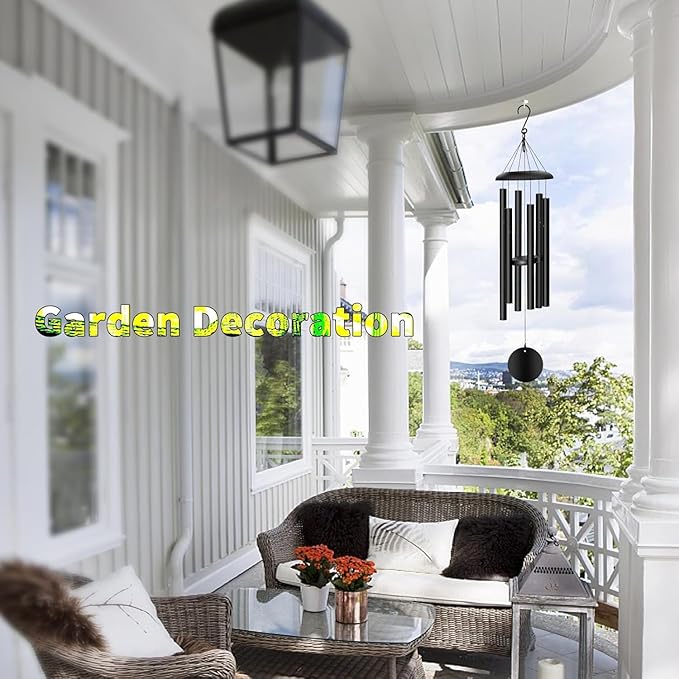 Wind Chimes Outdoor Deep Tone，36'' Large Memorial Wind Chimes for Outside，Wind Chime Gifts for mom/Grandma,Balcony,Garden Décor-Ruum Studio Home