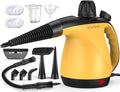 Multi-Surface Portable Steam Cleaner with 11Pcs Accessories, Chemical-Free Pressurized Steamer for Cleaning, Hand Held Steamer for Car, Furniture, Floor, Tile Grout and Home Use-Ruum Studio Home