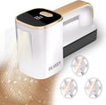 Rechargeable Lint Remover, Fabric Shaver Fuzz Remover, Sweater Shavers with 6-Leaf Blades, 3-Speeds Digital LED Display to Remove Pilling for Clothing and Furniture, Lint Ball, White-Ruum Studio Home
