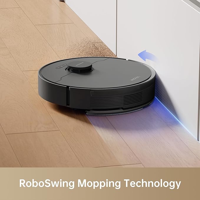 MOVA S10 Robot Vacuum Cleaner with 7000Pa Suction, 260 Mins Run Time, Liftable Brush, Self-Charging Robotic Vacuum Cleaner for Home, Pet Hair, Hard Floors, App & Voice Control-Ruum Studio Home