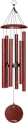 Corinthian Bells by Wind River - 30 inch Ruby Splash Wind Chime for Patio, Backyard, Garden, and Outdoor Decor (Aluminum Chime) Made in The USA-Ruum Studio Home