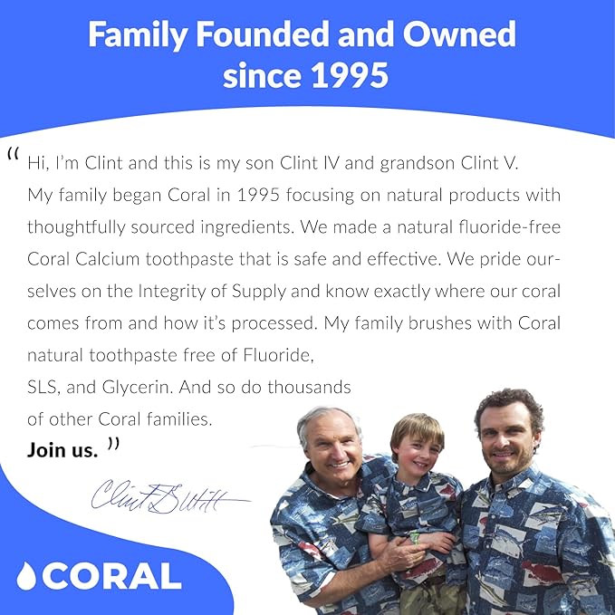 Coral Nano Silver Foaming Toothpaste, Natural Fluoride Free Toothpaste, SLS and Glycerin Free, Cool Mint, 4 Ounce-Ruum Studio Home
