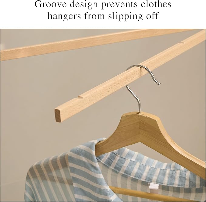LEQ Drying Rack Portable,Foldable Drying Rack Clothing with 12 Wood Drying Arms, Standing Laundry Hanger Rack Round Collapsible & Portable Handle for Laundry Room, Balcony, Bedroom, RV-Ruum Studio Home