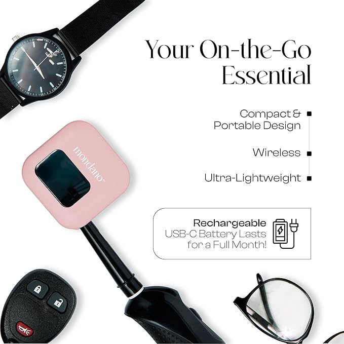 Mondano UV-C Toothbrush Sanitizer and Holder, Toothbrush Case - Manual/Electric Toothbrush Cover for Any Toothbrush Head - Rechargeable Toothbrush Travel Case, Tooth Brush Cover Cap for Home-Ruum Studio Home