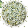 10LB Succulent and Cactus Pebbles, 1/5 Inch Jade Natural Decorative Polished Stones, River Rocks for Plants, Vases and Outdoor Gardening,Green-Ruum Studio Home