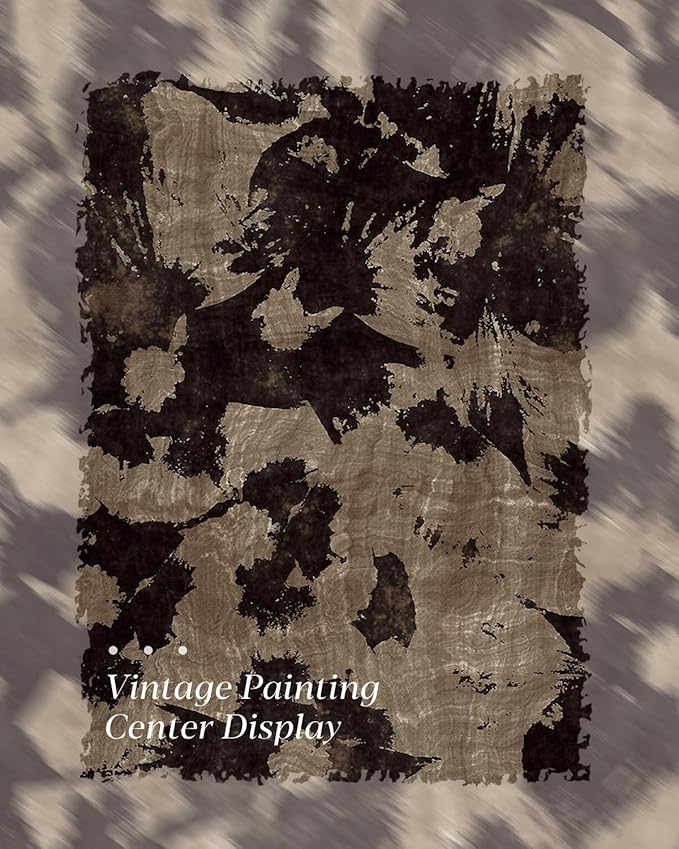 HUARCEY Gold Framed Vintage Wall Art for Living Room, Flowers Painting Prints Shelf Decor for Kitchen, Aesthetic Bedroom Wall Art, Christmas Gifts for Friends or Family (Crushed Flower - 8"x10")-Ruum Studio Home