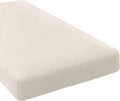 H.VERSAILTEX Super Stretch Individual Chaise Cover Sectional Couch Covers for L Shaped Sofa Both Left/Right Featuring Thick Jacquard Textured Twill Fabric (1 Piece Chaise Cover Large, Porcelain)-Ruum Studio Home
