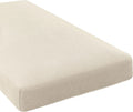 H.VERSAILTEX Super Stretch Individual Chaise Cover Sectional Couch Covers for L Shaped Sofa Both Left/Right Featuring Thick Jacquard Textured Twill Fabric (1 Piece Chaise Cover, Natural)-Ruum Studio Home