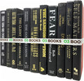 Curated Decorative Books Hardcover Décor Books for Home Décor, Choose Color, Interior Design, Office, Wedding Display, Instant Library, or Staging (Half Foot, Black)-Ruum Studio Home