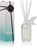 LOVSPA Reed Diffuser Set, Summer Linen Scented Oil Diffuser with Sticks, Home Fragrance Accessories for Bathroom Shelf Decor, Aroma Diffusers for Home or Office Desk, USA Made-Ruum Studio Home
