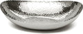 Monarch Abode Hand Hammered Decorative Bowl for Home Decor, 12.75-Inch Polished Stainless Steel – Key Bowl for Entryway Table, Catch All, Decorative Fruit Basin, Key Holder, Bowls for Home Decor-Ruum Studio Home