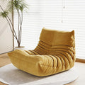 Bean Bag Chairs for Adults, Bean Bag Sofa - Adult Size with Soft Waterproof Fabric for Living Room, Apartments, Reading Corner, Gaming, and Movie Venue (Yellow)-Ruum Studio Home