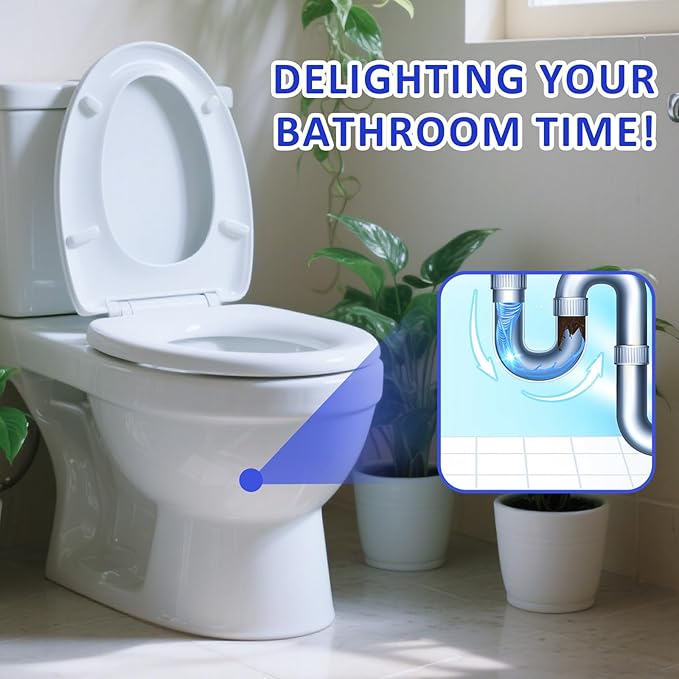 coldchill Toilet Bowl Cleaners 20 PACK, Long-Lasting Toilet Bowl Cleaner Tablets with Sustained-Release Technology Against Tough Stains, Automatic Toilet Cleaner for Deodorizing & Descaling-Ruum Studio Home