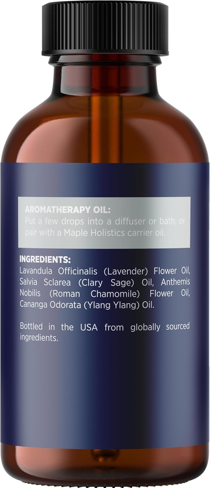 Sleep Essential Oil Blend for Diffuser - Dream Essential Oils for Diffusers Aromatherapy and Relaxation with Clary Sage Ylang-Ylang Roman Chamomile and Lavender for Sleep Time Support (2 Fl Oz)-Ruum Studio Home