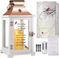 Memorial Lantern, Sympathy Gifts for Loss of Mom/Dad/Loved One, Bereavement Gifts, in Memory of Loved One Lantern,Celebration of Life, Memorial Gifts, Funeral Lantern,Those WE Love Don't GO Away-Ruum Studio Home