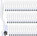 Rtteri 48 Pcs Kitchen Scrub Brush Bulk Plastic Sink Bathroom Cleaning Edge Corner Brush for Household Bottle Dish Tile Lines Window Track Crevice with Stiff Bristle-Ruum Studio Home