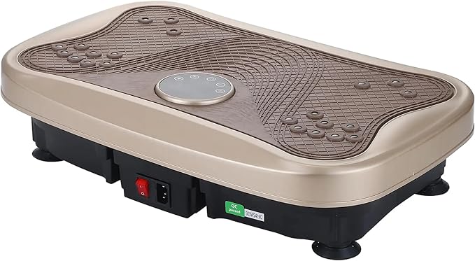 Vibration Plate Fitness Platform Whole Body Exercise Machine with 120 Speed Levels, Lymphatic Drainage, Fat Burning, and Weight Loss, Perfect for Women, Men, and Home Gym Exercise-Ruum Studio Home